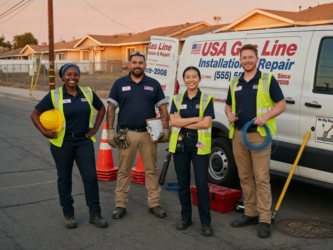 Gas Line Installation company in Mannsville, KY